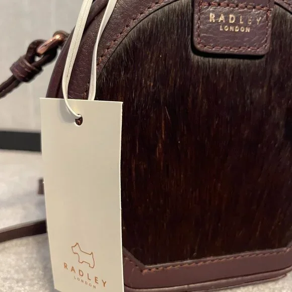 Radley London Witley Circle Calf Hair Crossbody Purse - Picture 3 of 13